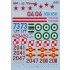 1/48 Mikoyan-Gurevich Mig-17 Fresco" Decals (Part 1) 