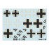 1/48 Wet Decals - Messerschmitt Bf 110 Part 1