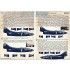 Decals for 1/48 Navy F9F-2 -3 Panthers in Combat over Korea Part.2