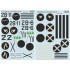 Decals for 1/48 Spanish Civil War Savoia-Marchetti SM-79 Sparviero