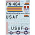 Decals for 1/48 Lockheed F-80 Shooting Star Part 2