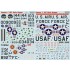 1/48 Convair F-102 Delta Dagger Part 1 Decal