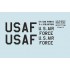 1/48 US Air Forces F-4 Phantom. Decal Part 3