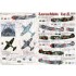 1/72 Wet Decals - Lavochkin La-5 (2 sheets)