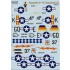 1/72 Republic P-47 Thunderbolt (Part 1) Decals