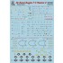 1/72 McDonnell Douglas F-4 Phantom Technical Stencils Decals