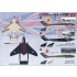 1/72 de Havilland Sea Vixen (complete set, 2 leaf) Decals