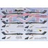 1/72 de Havilland Sea Vixen (complete set, 2 leaf) Decals