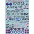 1/72 de Havilland Vampire One Seater Decals