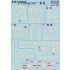 1/72 Vought F4U Corsair of The Korean War Decals
