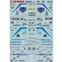 1/72 McDonnell Douglas F-18 Hornet Part 3 Lancers (complete set, 1.5 leaf) Decals