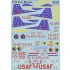1/72 North American F-82 Twin Mustang Decals