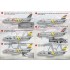1/72 North American F-86E Sabre Decals