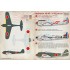 1/72 Wet Decals - Nakajima Ki-43 Hayabusa