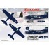 1/72 Wet Decals - Douglas A-1 Skyraider Part 2