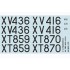1/72 Wet Decals - McDonnell Douglas F-4 Phantom II of the RAF and FAA