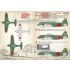 1/72 Wet Decals - Kawanishi N1K1-J Shiden / Kawanishi N1K2-J Shidenkai "George"