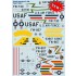 1/72 North American F-100 Super Sabre Decals