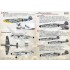 1/72 Messerschmitt Bf 109G High Altitude Aces Decals