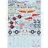 1/72 North American F-51 Mustang Units of The Korean War Decals Part 1