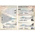 1/72 Grumman F-14 Tomcat Decals (Part 1)