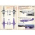 1/72 Junkers Ju-52 Civic Versions Decals Part.3