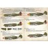 1/72 Curtiss P-40 C/CU Part.1 Decals