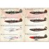 Decals for 1/72 Bell P-39 Airacobra Aces of the World War II
