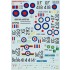 Decals for 1/72 Hawker Hunter FGA.9