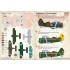 Decals for 1/72 Polikarpov I-153 "Chaika"