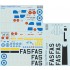 Decals for 1/72 Chance Vought F4U Corsair Salvador