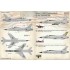 Decals for 1/72 Silver F-105D Thunderchiefs in the Vietnam War