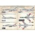 Decals for 1/72 Silver F-105D Thunderchiefs in the Vietnam War