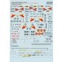 Decals for 1/72 General Dynamics F-16 Fighting Falcon Venezuela/Indonesia/Romania
