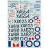 Decals for 1/72 Gloster Javelin Mk-1 Mk-2 Part 1