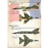 Decals for 1/72 Dassault Mirage F.1 Part 1