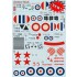 Decals for 1/72 WWI Avro-504 Biplane