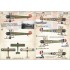 Decals for 1/72 WWI Avro-504 Biplane