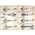 Decals for 1/72 WWI Avro-504 Biplane