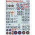 Decals for 1/72 Hawker Tempest F.6