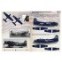 Decals for 1/72 Blue CAG SPADS. Carrier Air Group CO AD Skyraiders 