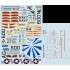 Decals for 1/72 Grumman E-2C Hawkeye Part 2 The Complete Set