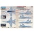 Decals for 1/72 McDonnell Douglas F-18 Hornet Part 4 
