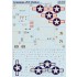 Decals for 1/72 Grumman F6F Hellcat