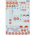 Decals for 1/72 Dewoitine D.520 Part 2