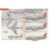 Decal for 1/72 Korean War F-86 Sabre Fighter Bomber Groups