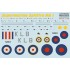 1/72 Supermarin Spitfire Mk.1 Masking & Decals