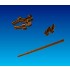 1/32 Heinkel He 219 Gun Barrels & Pitot Tube for Revell kits (7 brass parts)