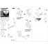 1/32 Mil Mi-8/17 Helicopter Wheels and Chocks for Trumpeter kits