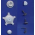 1/32 Mil Mi-8/17 Helicopter Rotor Detail set for Trumpeter kits